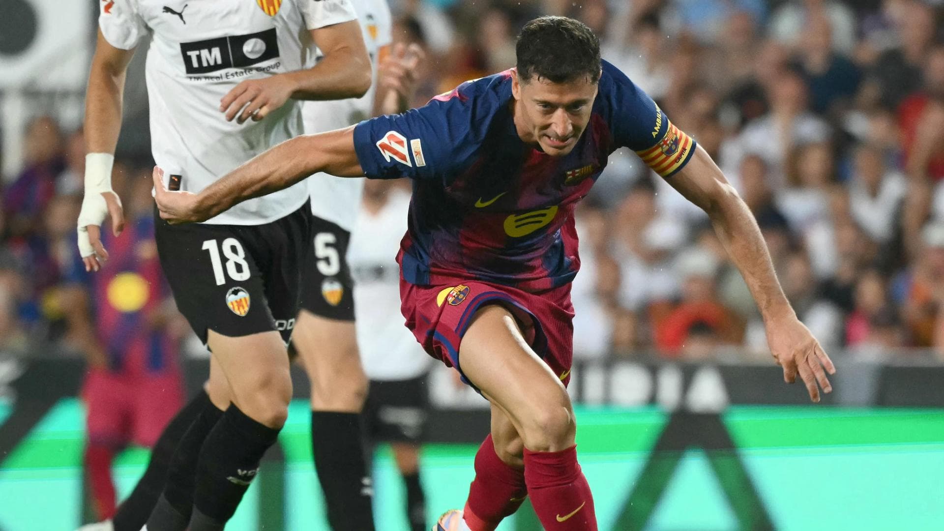 Barcelona finishes their season with a loss to Valencia