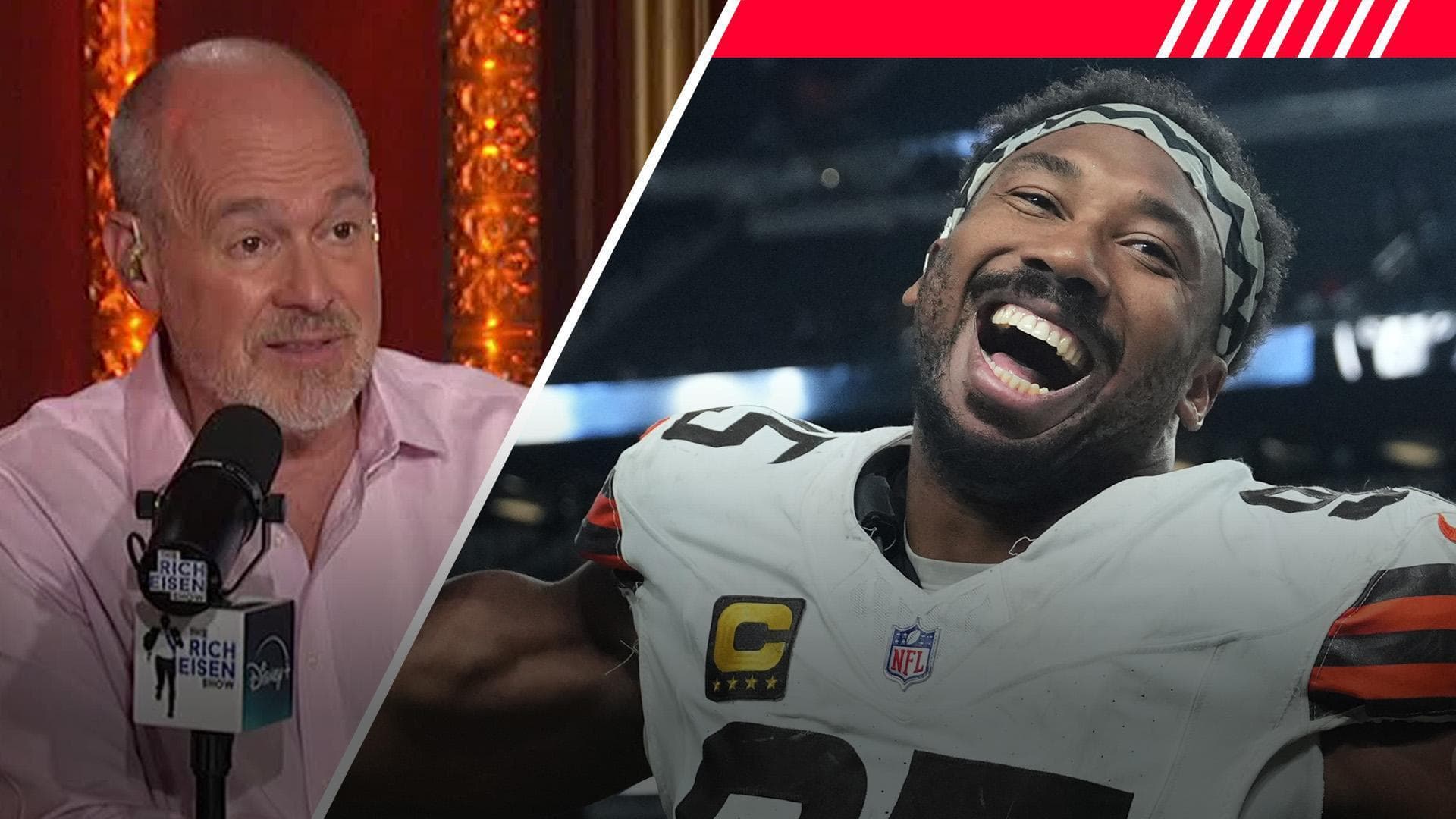 Rich Eisen on Myles Garrett trade: 'The Rams are not messing around'