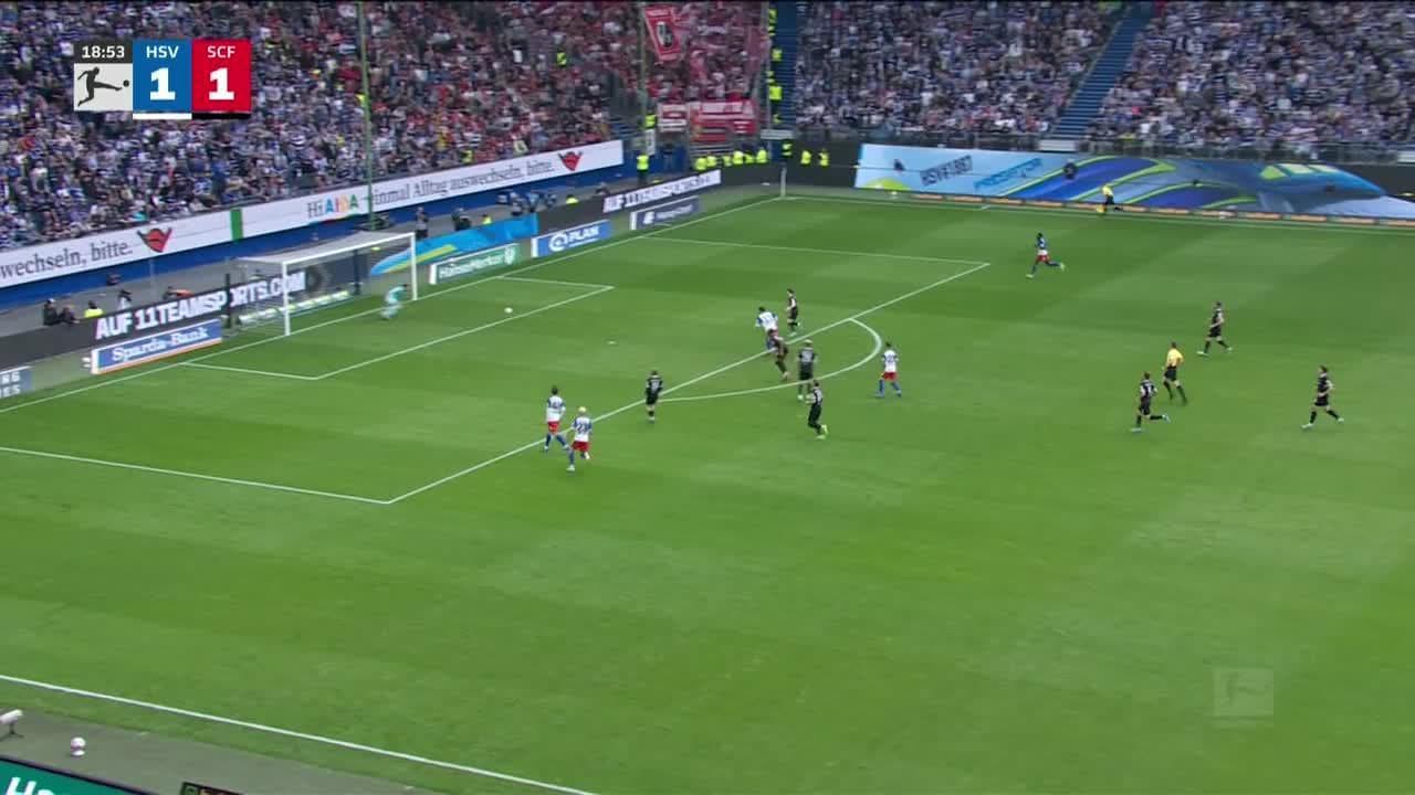 Hamburg SV vs. SC Freiburg - Game Highlights
