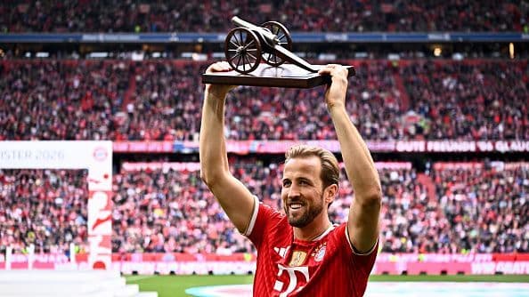 The numbers behind Harry Kane's record-breaking Bundesliga season for Bayern Munich