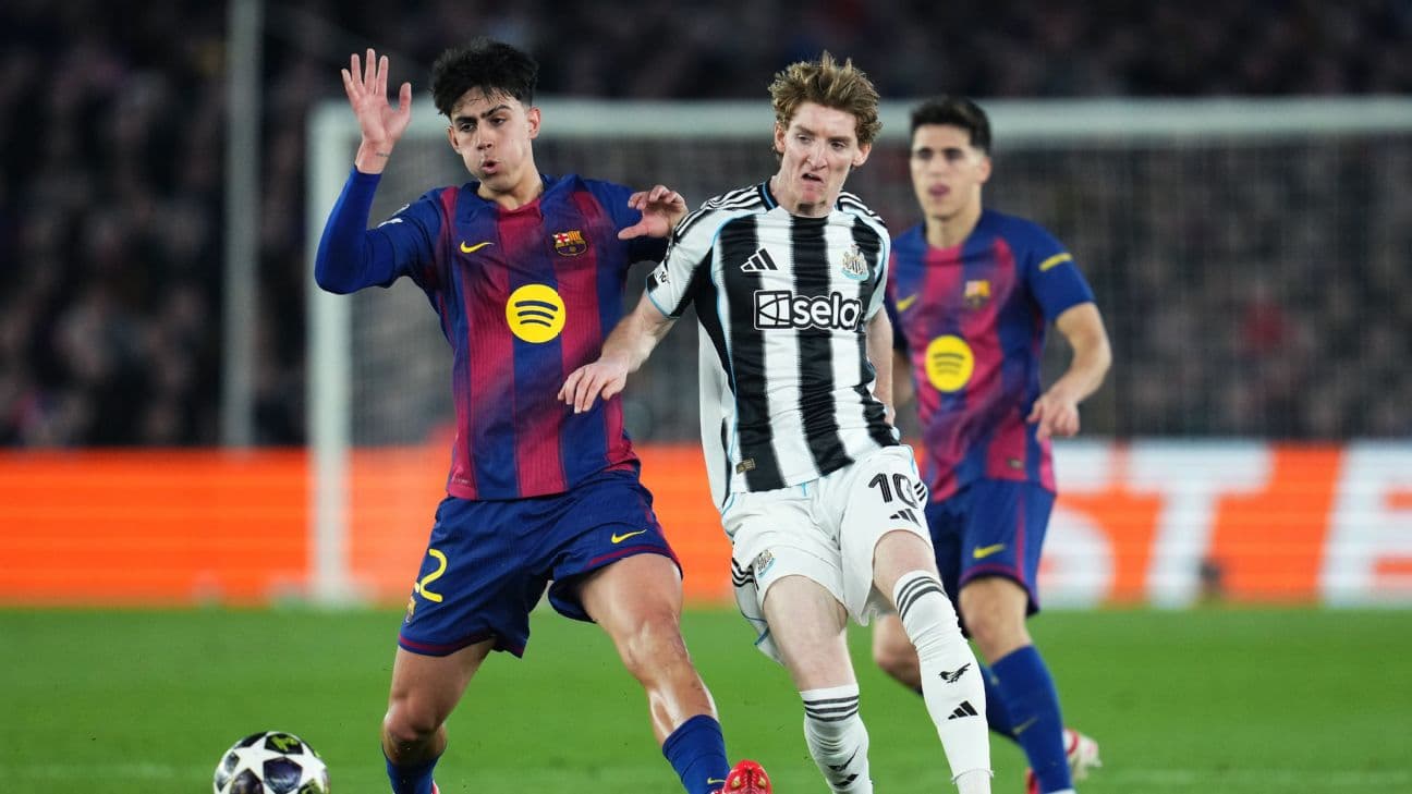 Barcelona agree €70M transfer for Newcastle's Anthony Gordon - sources