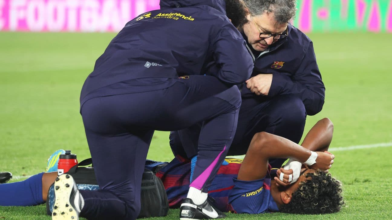 Hamstring injury left Spain's Lamine Yamal fearful of missing World Cup