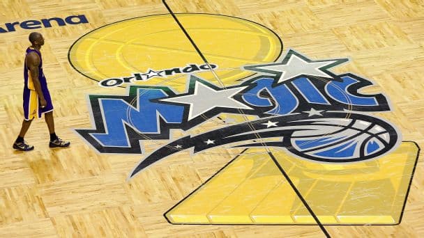 Looking back at the NBA Finals trophy logo courts of the past